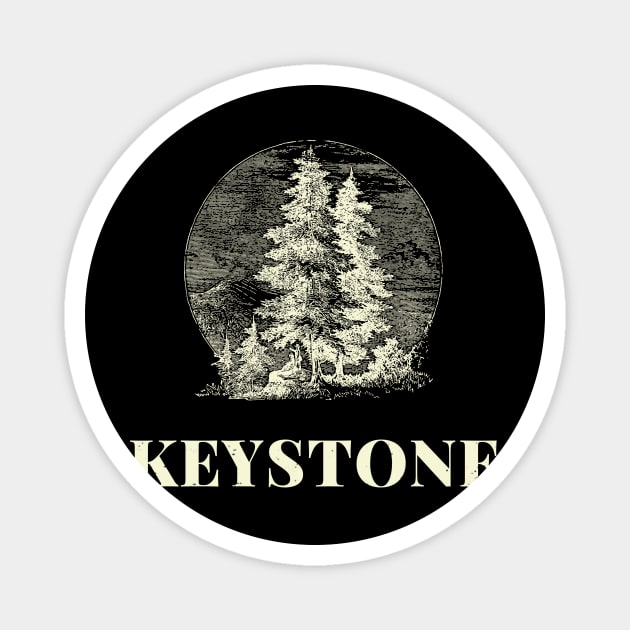 Keystone Vintage Magnet by Insert Place Here